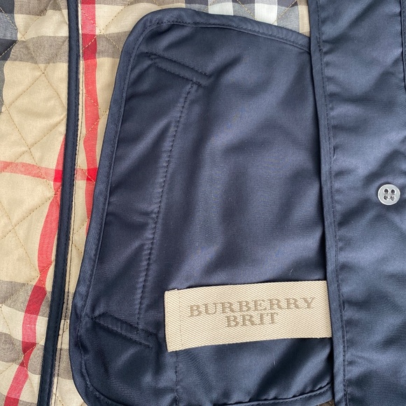 Burberry Brit Utility Jacket Navy Small - Picture 9 of 15